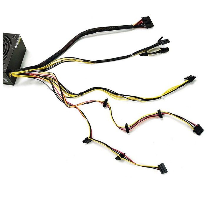Τροφοδοτικό Η/Υ DEEPCOOL DE600 V2 450W υψηλής απόδοσης, σε μαύρο χρώμα