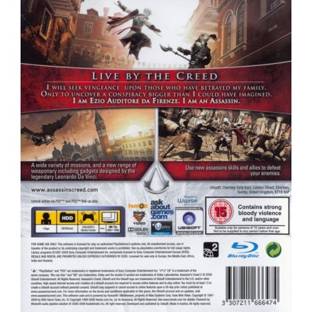 Assassins Creed II PS3 Game Used-Μεταχειρισμένο(BLES-00670)