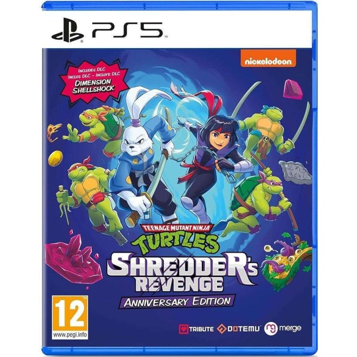 Teenage Mutant Ninja Turtles: Shredder's Revenge Anniversary Edition PS5 Game