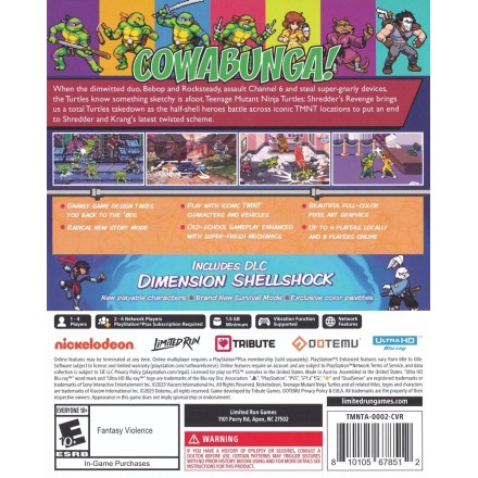 Teenage Mutant Ninja Turtles: Shredder's Revenge Anniversary Edition PS5 Game