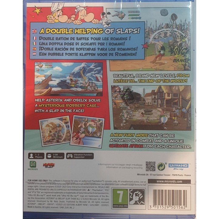 Asterix & Obelix: Slap Them All 2 PS5 Game