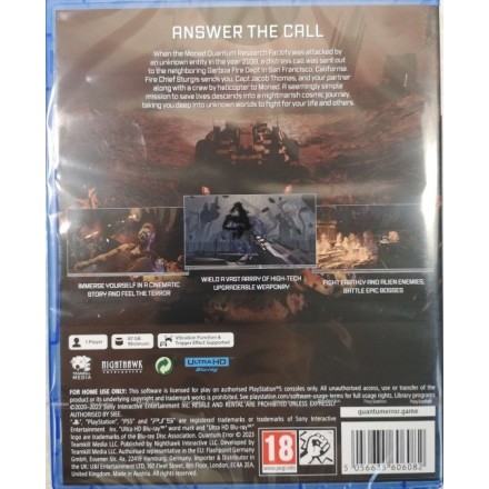 Quantum Error PS5 Game