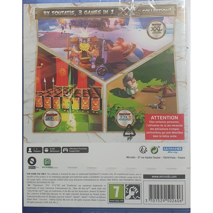 Asterix & Obelix Collection (XXL 1/2/3) PS5 Game