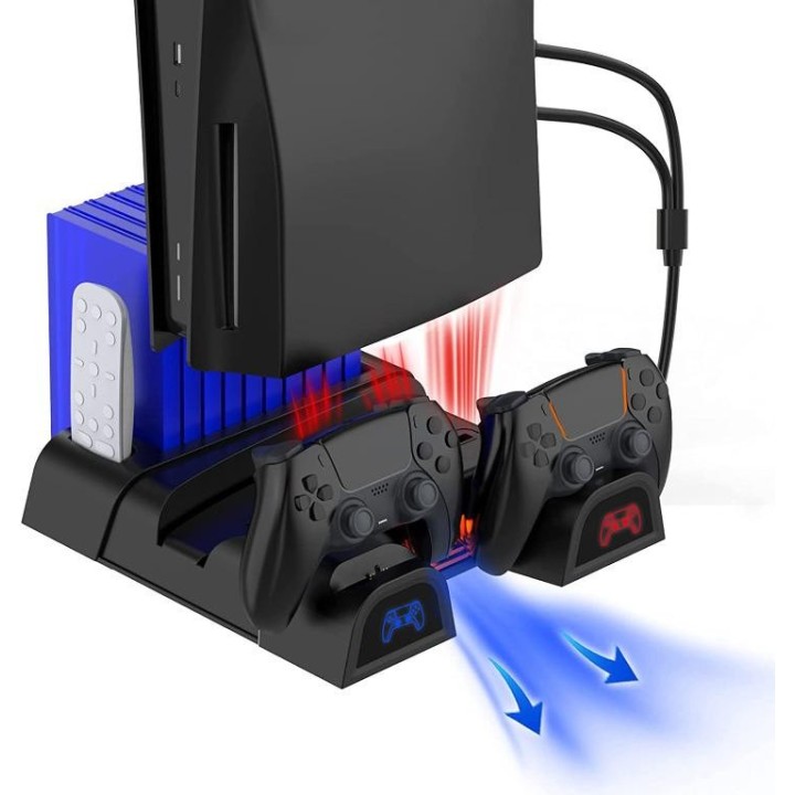DOBE PS5 Multifunctional Cooling Stand BLACK TP5-1511