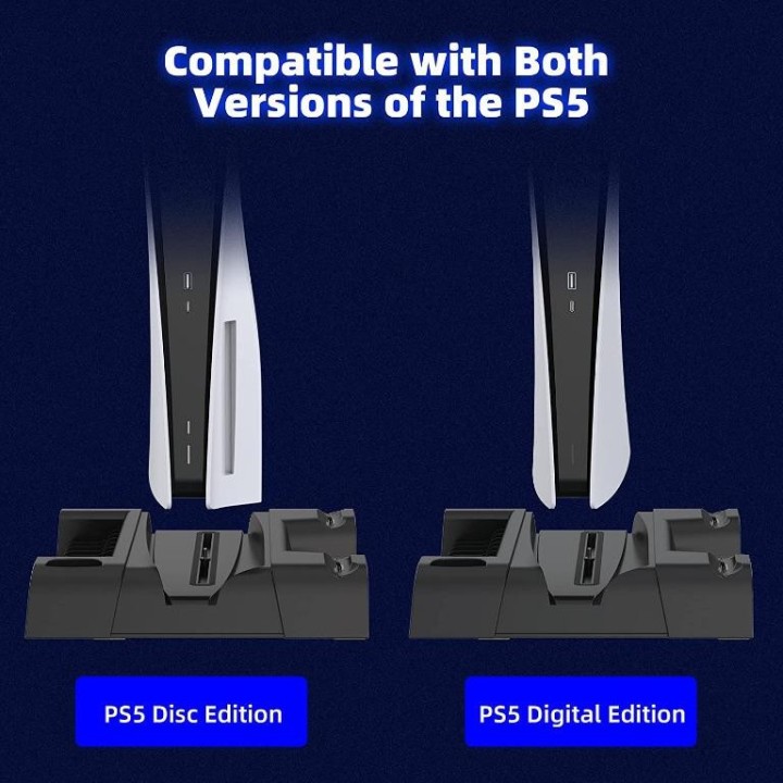DOBE PS5 Multifunctional Cooling Stand BLACK TP5-1511
