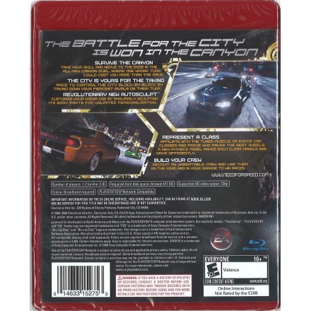 Need For Speed Carbon PS3 Games