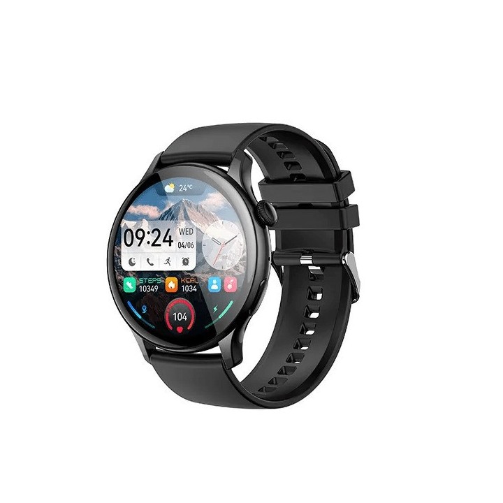 Hoco Y10 Pro 46mm Smartwatch με Παλμογράφο (Μαύρο)