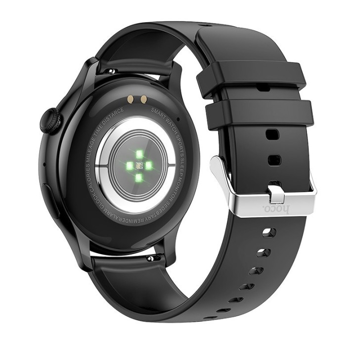 Hoco Y10 Pro 46mm Smartwatch με Παλμογράφο (Μαύρο)