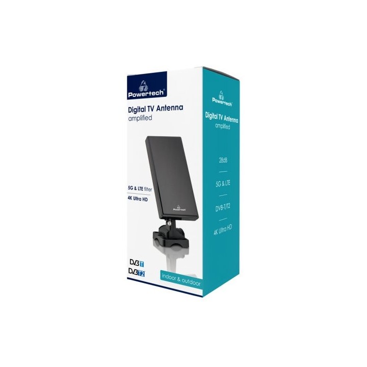 POWERTECH ψηφιακή κεραία PT-1005, 5G & LTE, indoor & outdoor, 28dB