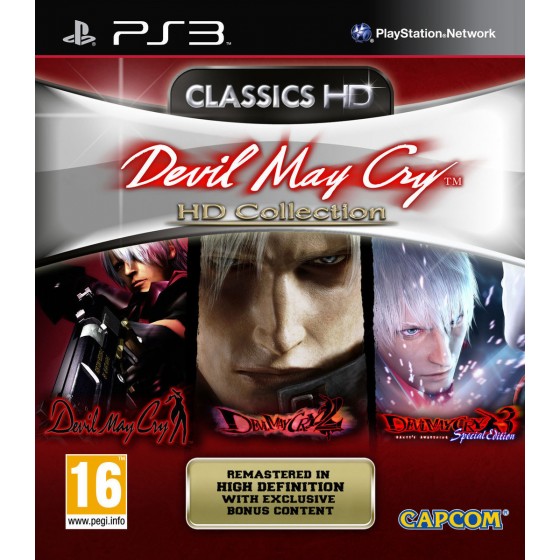 Devil May Cry HD Collection PS3 GAMES Used-Μεταχειρισμένο