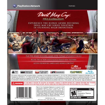 Devil May Cry HD Collection PS3 GAMES Used-Μεταχειρισμένο