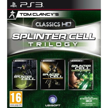 Tom Clancys Splinter Cell Trilogy HD PS3 Game Used-Μεταχειρισμένο
