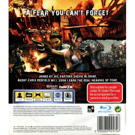 Resident Evil 5 PS3 GAMES Used-Μεταχειρισμένο