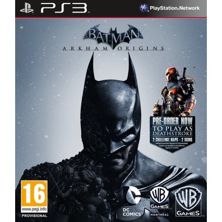 BATMAN ARKHAM ORIGINS (EU) PS3 GAMES Used-Μεταχειρισμένο