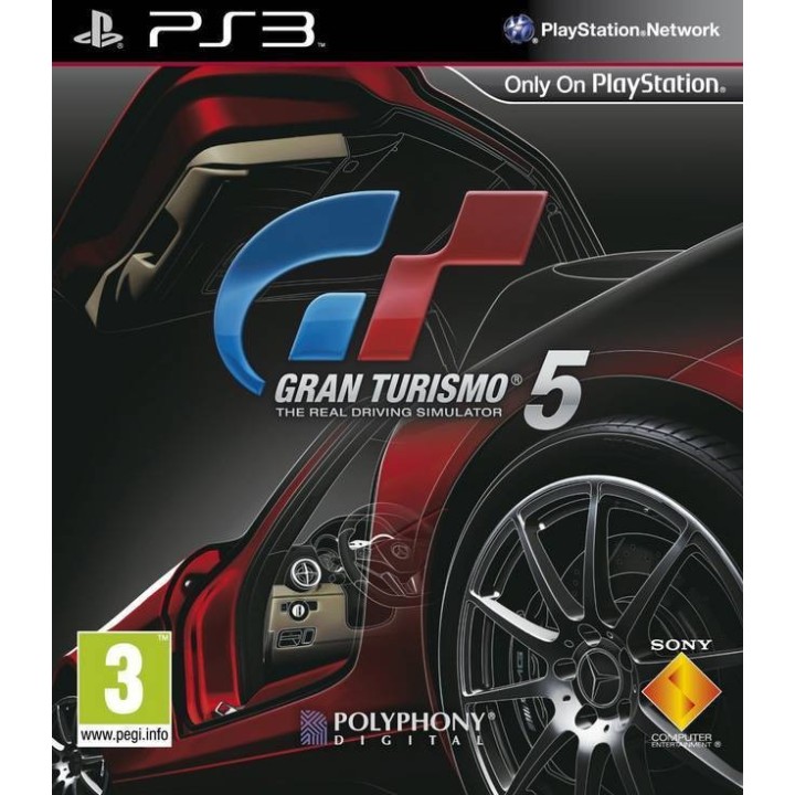 Gran Turismo 5  Full HD 1080P Edition 3D με ελληνική γλώσσα και μενού ή ευρωπαϊκό Μεταχειρισμένο-Used PS3