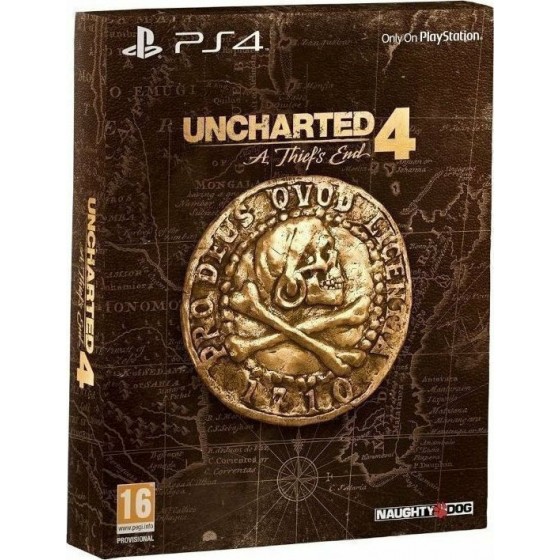 Uncharted 4 A Thief's End (Special Edition) PS4 GAMES Used-Μεταχειρισμένο