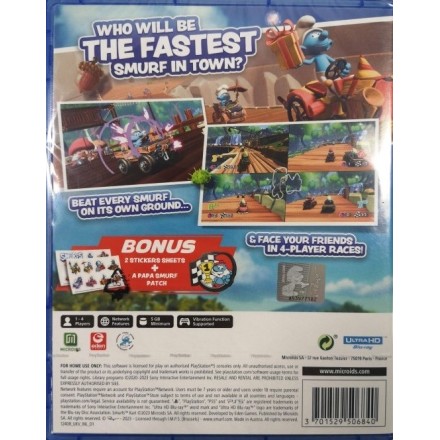 Smurfs Kart PS5 Game
