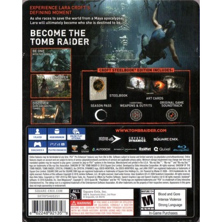 Shadow of the Tomb Raider Definitive Edition PS4 Game Used-Μεταχειρισμένο