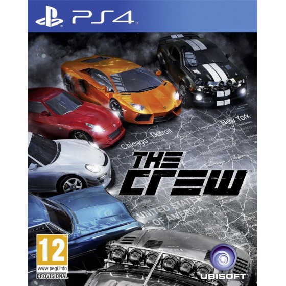 THE CREW  PS4 GAMES Used-Μεταχειρισμένο