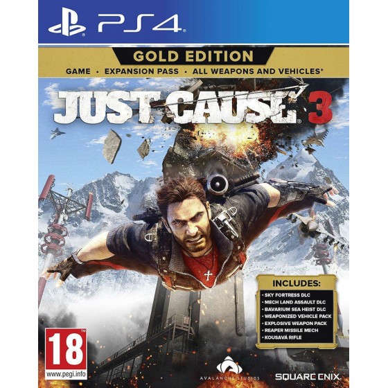 Just Cause 3 Gold Edition PS4 Game Used-Μεταχειρισμένο