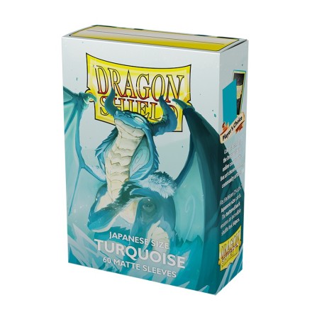 Dragon Shield Matte Japanese Turquoise 60 τεμάχια(ART11155)