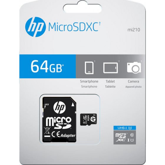 HP MicroSDHC 64GB U1