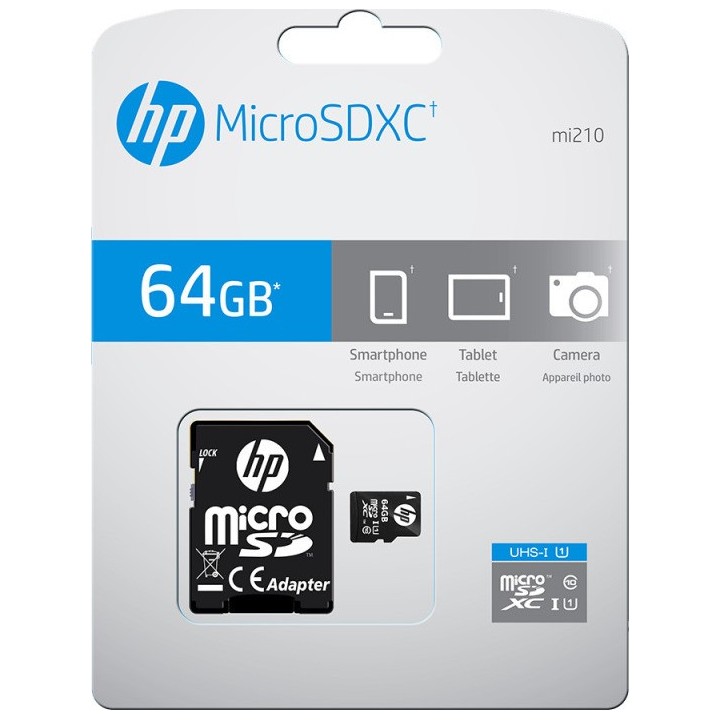 HP MicroSDHC 64GB U1