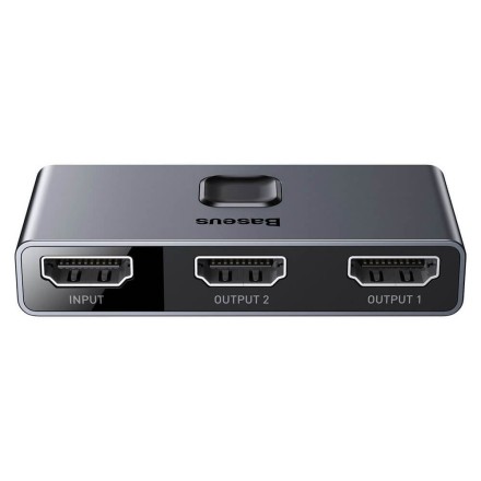 HDMI splitter Baseus Matrix Bidirectional 4K Gray(40393)