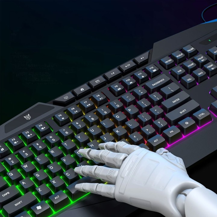 Onikuma TZ3006 Gaming Πληκτρολόγιο με RGB φωτισμό Σέτ 3 in 1 (International English)