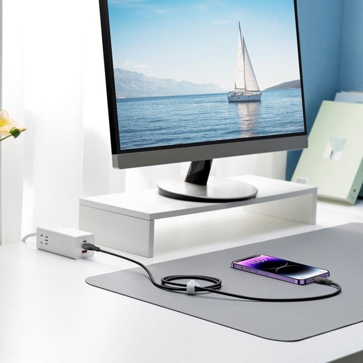 Baseus USB-A to Lightning Cable Μαύρο 1.2m(40429)