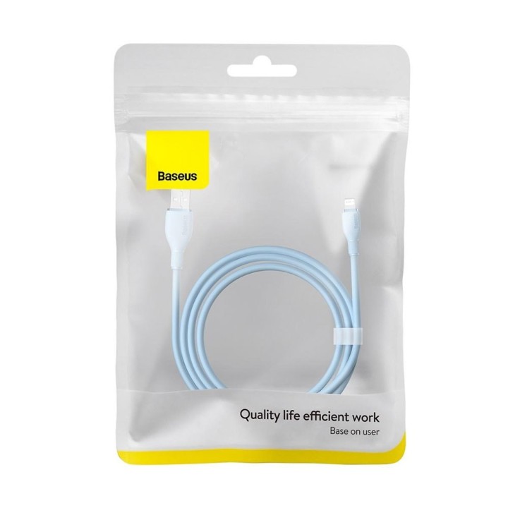 Baseus Pudding USB-A to Lightning Cable Μπλε 2m(40431)