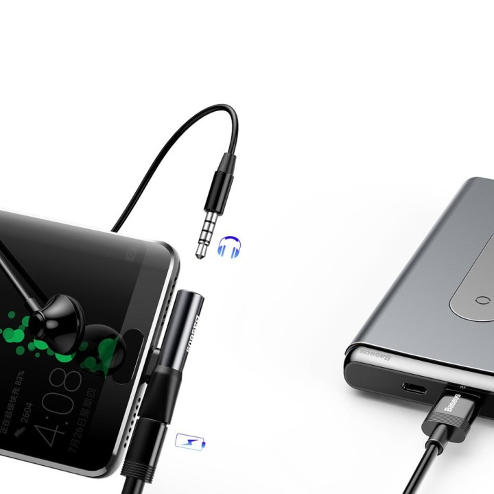 Baseus L41 Μετατροπέας USB-C male σε 3.5mm female 1τμχ