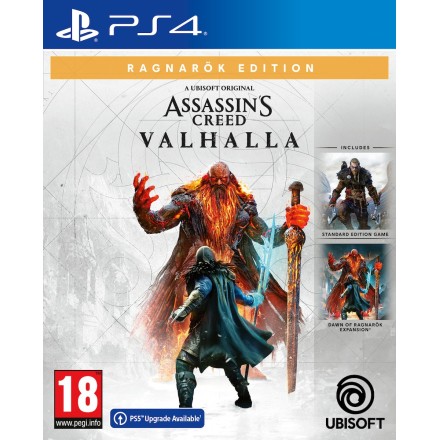 Assassins Creed Valhalla Ragnarok Edition PS4 Game