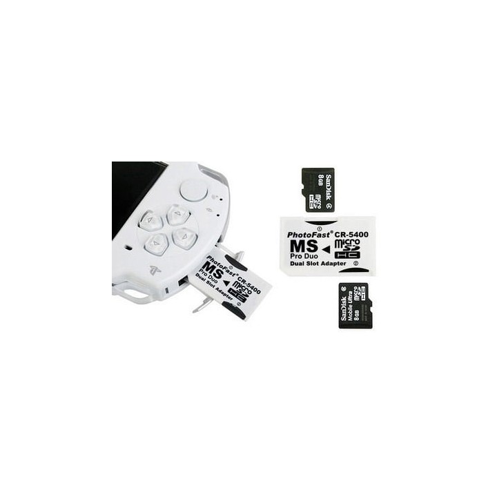 Προσαρμογέας Sintech ProDuo σε Dual Socket Micro SD(HC) PSP