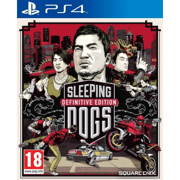Sleeping Dogs Definitive Edition PS4 GAMES Used-Μεταχειρισμένο (CUSA-01004)