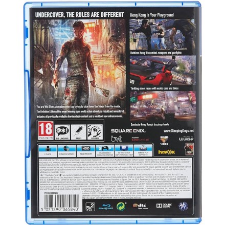 Sleeping Dogs Definitive Edition PS4 GAMES Used-Μεταχειρισμένο (CUSA-01004)