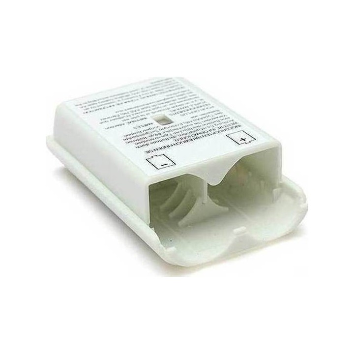 Battery cover compatible with Xbox 360 Controller White