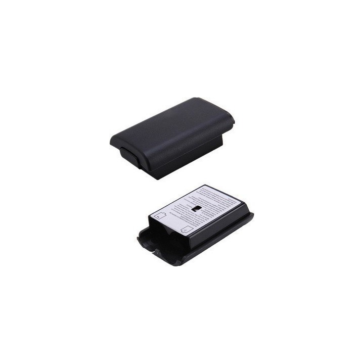 Battery cover compatible with Xbox 360 Controller Black