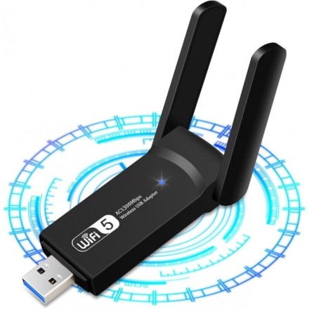 Ασύρματος USB Αντάπτορας Δικτύου 1300Mbps(6992252333)