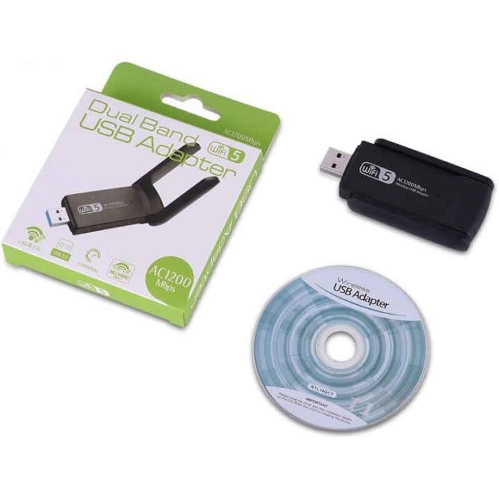 Ασύρματος USB Αντάπτορας Δικτύου 1300Mbps(6992252333)