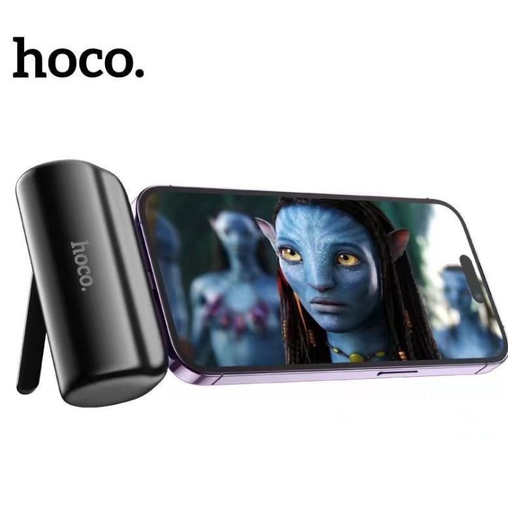 Hoco J106 Pocket Lightning Power Bank 5000mAh Μαύρο