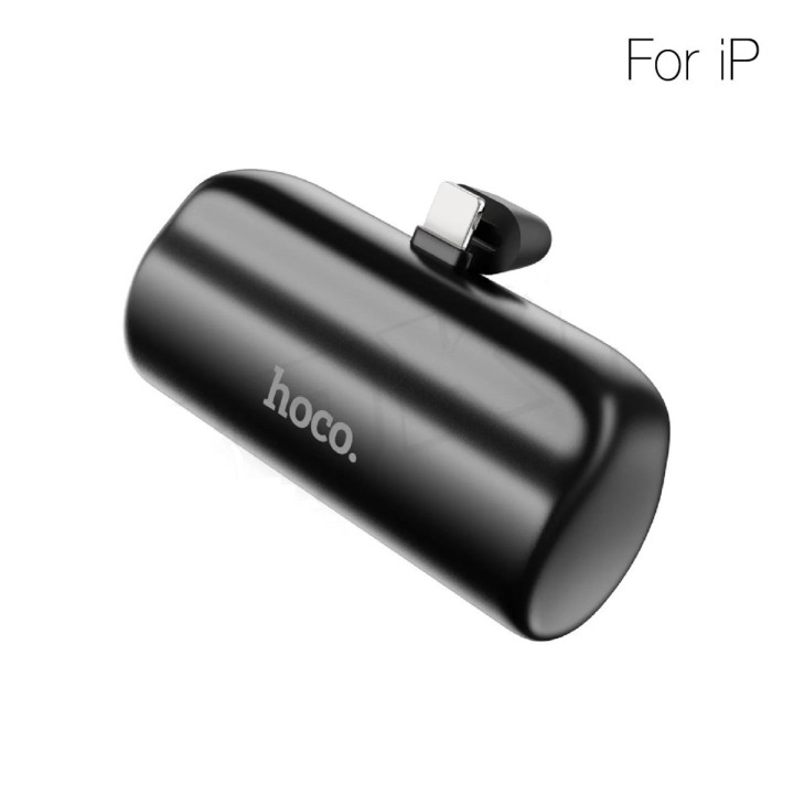 Hoco J106 Pocket Lightning Power Bank 5000mAh Μαύρο