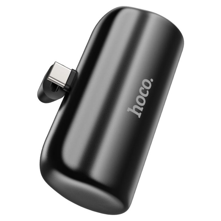 Hoco J106 Pocket USB-C Power Bank 5000mAh Μαύρο