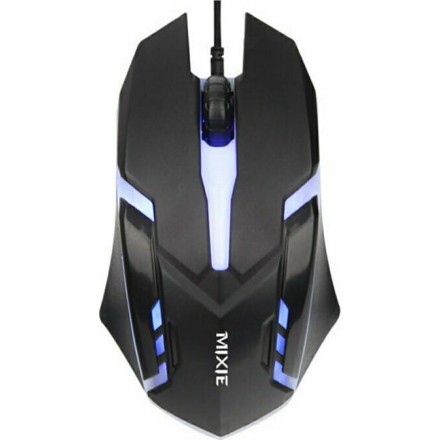 Ποντίκι USB Mixie X3, Οπτικό, 3D  Μαύρο - 722