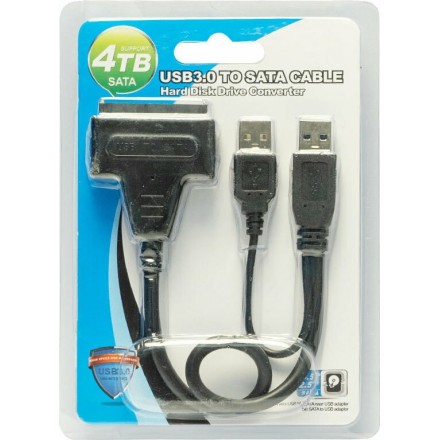 ΟΕΜ Αντάπτορας USB 3.0 σε SATA Μαύρο(18295)