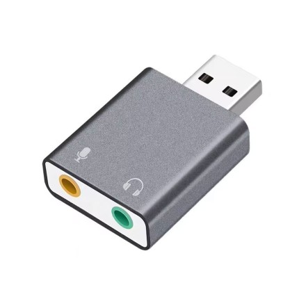 De Tech Εξωτερική USB Κάρτα Ήχου 7.1 (17857)