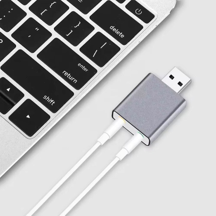 De Tech Εξωτερική USB Κάρτα Ήχου 7.1 (17857)