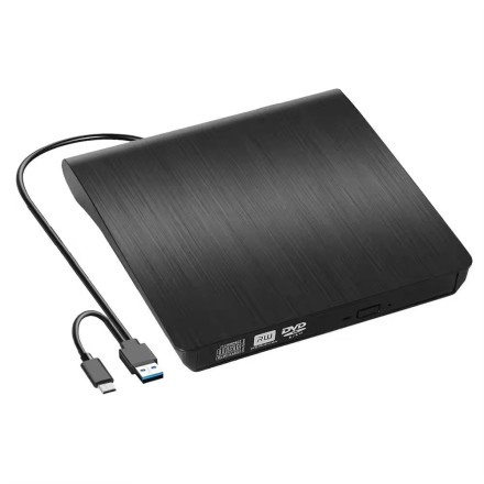 External CD/ DVD Drive SC-HDK30 Black - 17866