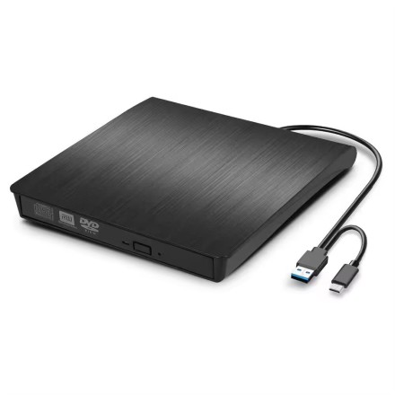 External CD/ DVD Drive SC-HDK30 Black - 17866