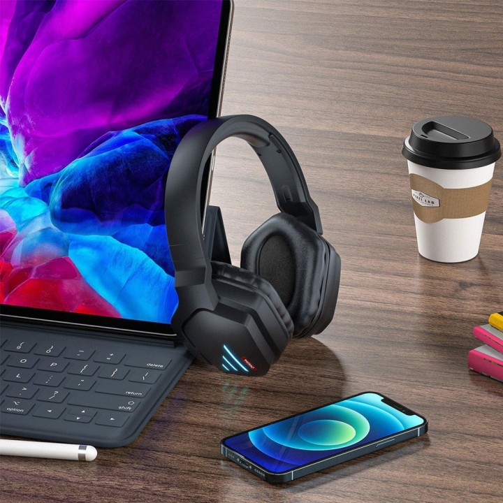 Onikuma B60 Ασύρματο Over Ear Gaming Headset με σύνδεση Bluetooth(20778)